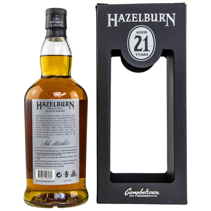 Hazelburn 21 - Release 2023