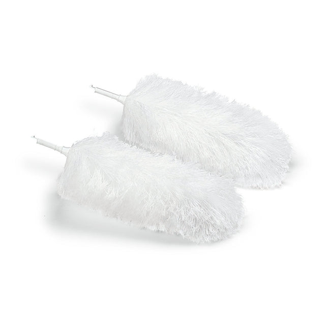 Nölle Profi Brush Microfaser Staubwedel Ersatzköpfe 40 cm, 2er Set | 1 Stück