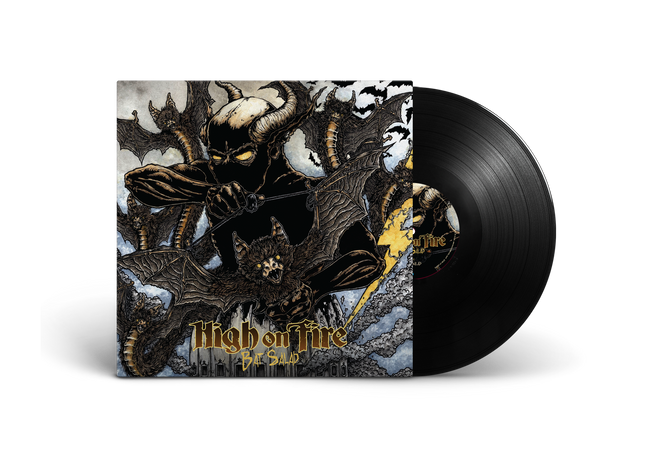 High On Fire - Bat Salad; VINYL; Single 140G black vinyl; DL Card