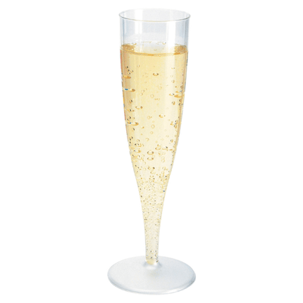 Champagnerglas 135 ml - Transparent in Geschenkbox verpackt | Packung (10 Stück)