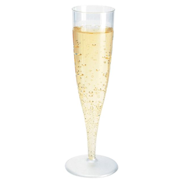Champagnerglas 135 ml - Transparent in Geschenkbox verpackt | Packung (10 Stück)