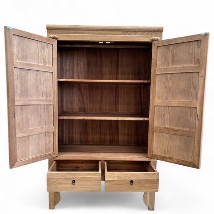 Vintage Asia Chinesischer Schrank Hochzeitsschrank Natur - Art. A502/natural