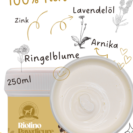 Riolino Pawdicure – Pfotenbalsam für Hunde