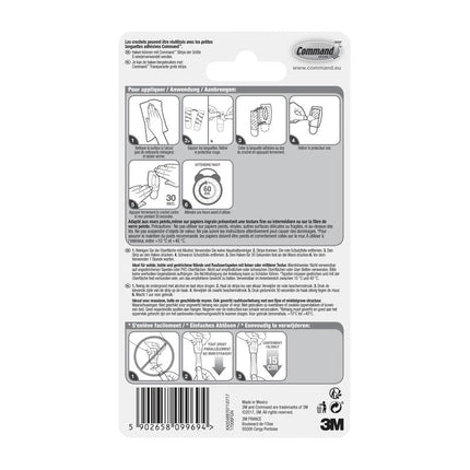 Command™ Mini-Haken, 17006 | Packung (1 Stück)
