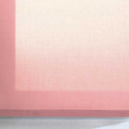 2er Set Schiebegardinen »Nizza« Baumwoll-Voile Halbvoile Transparent Flächenvorhang mit Paneelwagen und Beschwerungsstange 2019032-2