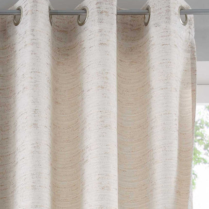 2er Set Vorhänge Ösen Schal Jacquard »Sivas« Blickdicht  Gardine Edle Musterung 202073-2