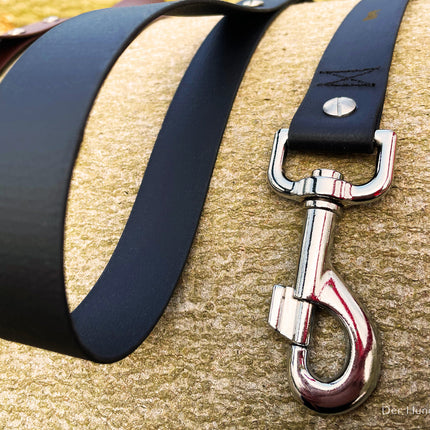 Hundeleine UM'S ECK (1,50 m) aus BioThane®/POP - Band