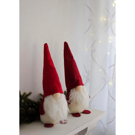 2x Wichtel Filz Weihnachtswichtel Weihnachtsdeko Türstopper Weihnachtsmann 30 cm (Wichtel Türstopper) kaufen bei Linkreich – Jetzt entdecken!