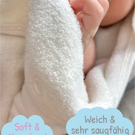 Baby Kapuzenhandtuch Maus