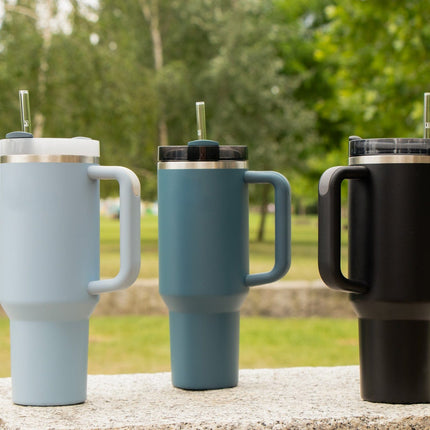 6x Stanley Cup Glasstrohhalme für 40oz Cups & Quencher & Flaschen bis 1,2 Liter