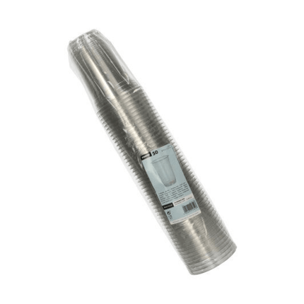 Starpak 50 Trinkbecher "Hurricane", PET glasklar