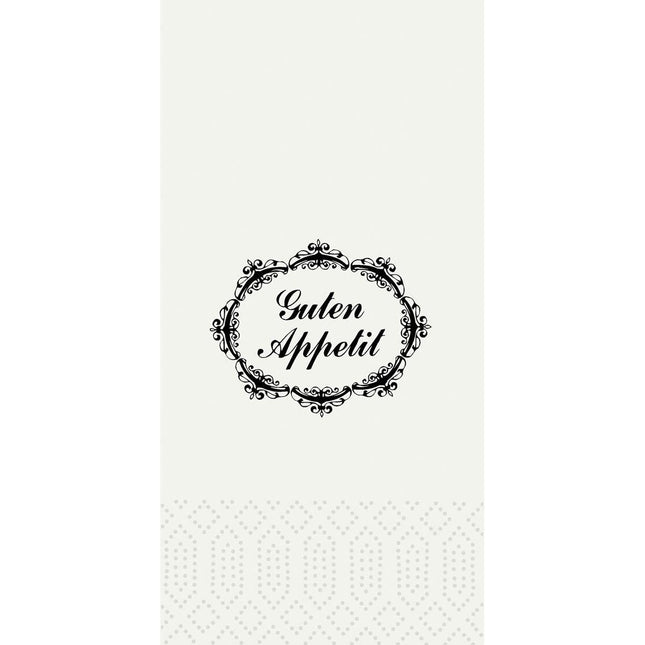 Zelltuchservietten 33 x 33 cm 2-lagig 1/8 Kopffalz Guten Appetit | Packung (300 Stück)