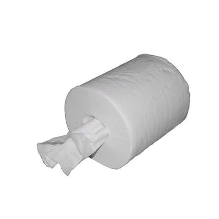 Handtuchrolle Midi, 2-lagig, 20 cm x 140 m, Weiß   | Karton (6 Packungen)