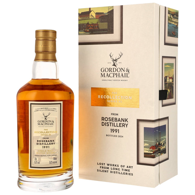 Rosebank 32 1991/2024 - Gordon & MacPhail - The Recollection Series #3 - First Fill Bourbon Cask #2114