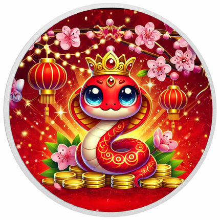 Year of the Snake - Prosperity and Charm 1oz Silver Coin