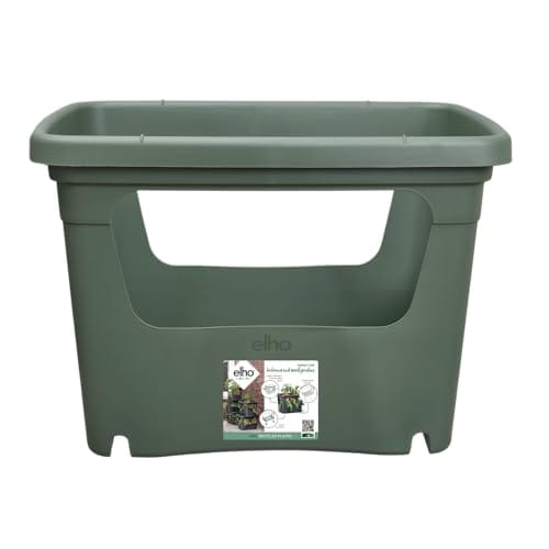 elho Green Basics Stack & Grow 50 – Pflanzturm für Balkon & Garten