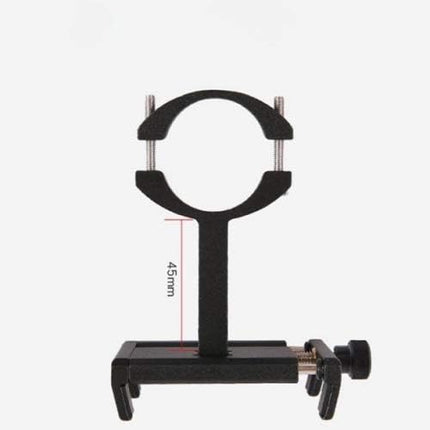 SYSTEM-S Fahrrad Halterung Befestigung aus Metall in Schwarz für Smartphone