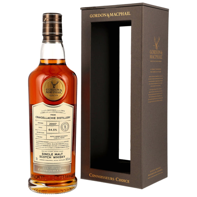 Craigellachie 16 2007/2024 - Gordon & MacPhail - Refill Sherry Puncheon #900582