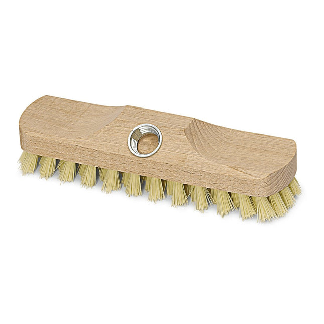 Nölle Profi Brush 22 cm Schrubber mit Gewinde, hartes Fibre-Ersatzteil | 1 Stück