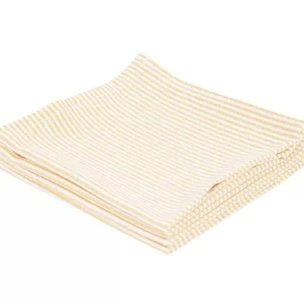 Tischläufer » 45 x 150 cm Tischdecke mit Glitzer Streifen » eleganter Stoff-Tischläufer aus Baumwolle » wiederverwendbar für Hochzeit, Feier & Gastronomie
