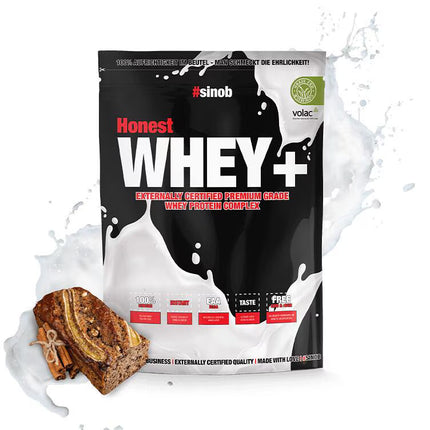Sinob Honest Whey+ – Premium Whey Proteinpulver