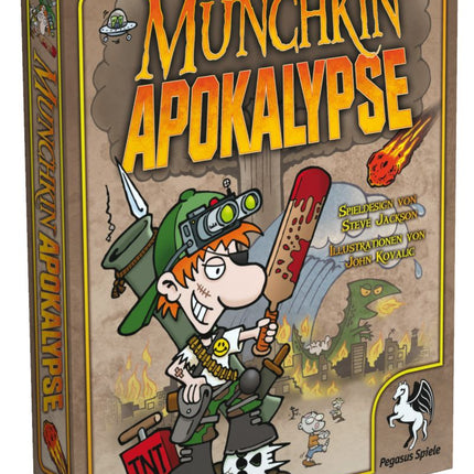 Munchkin Apokalypse Gesellschaftsspiel Pegasus