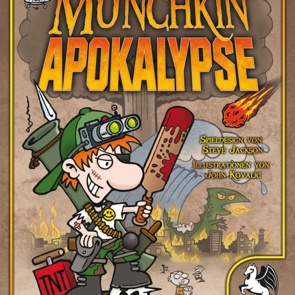 Munchkin Apokalypse Gesellschaftsspiel Pegasus