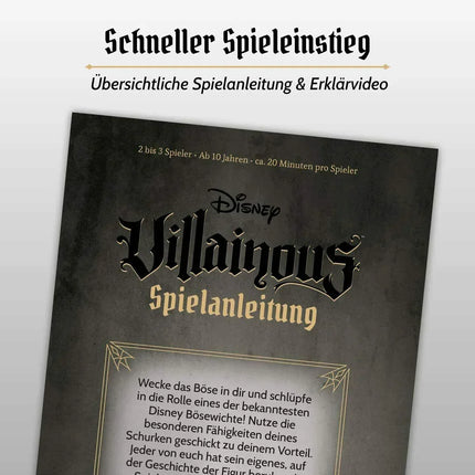 Ravensburger Disney Villainous Böse bis ins Mark