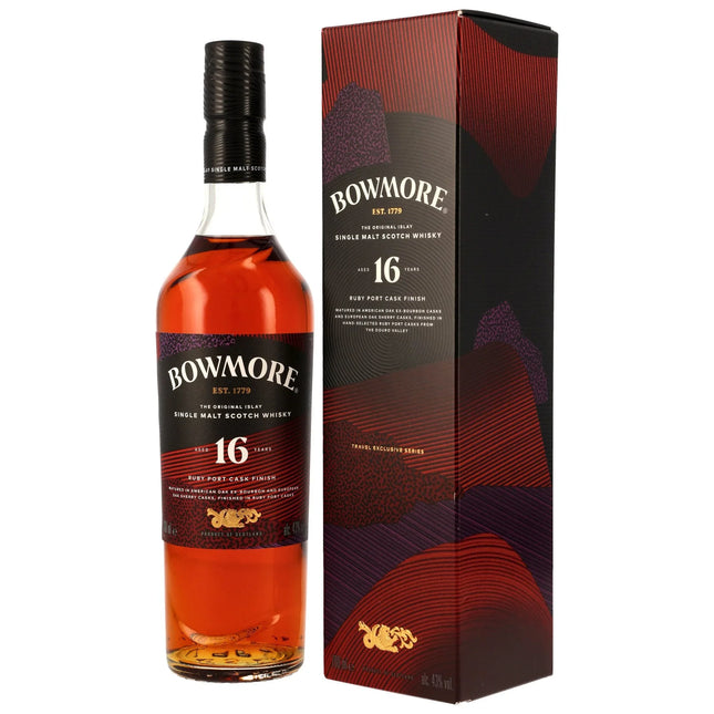 Bowmore 16 - Ruby Port Cask Finish