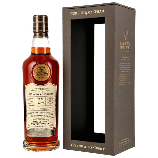 Inchgower 26 1998/2025 - Gordon & MacPhail - Refill Sherry Butt #11274