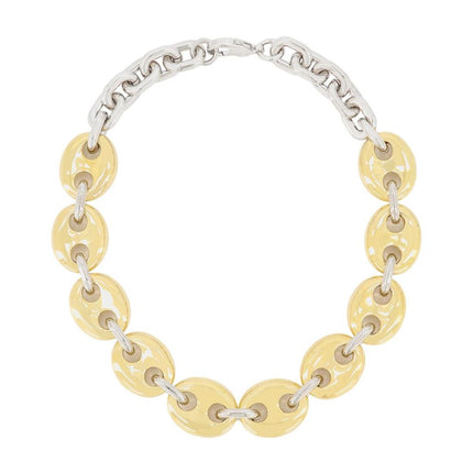 X Eight Neck Necklace - Paco Rabanne - Gold/Silver - Metal