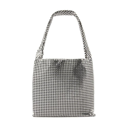 Schultertasche Medium Silver Pixel - Rabanne - Aluminium - Silber