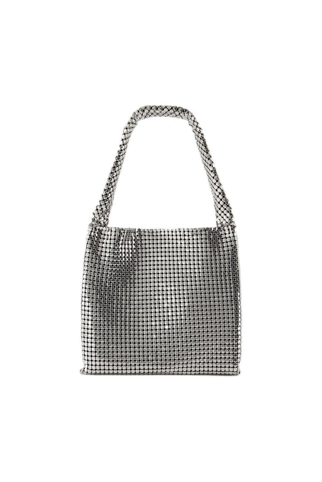 Schultertasche Medium Silver Pixel - Rabanne - Aluminium - Silber