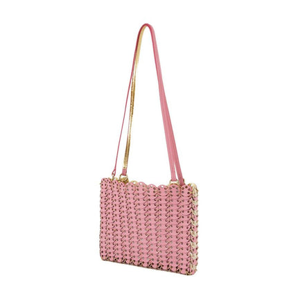 Handtasche - Rabanne - Leder - Rosa