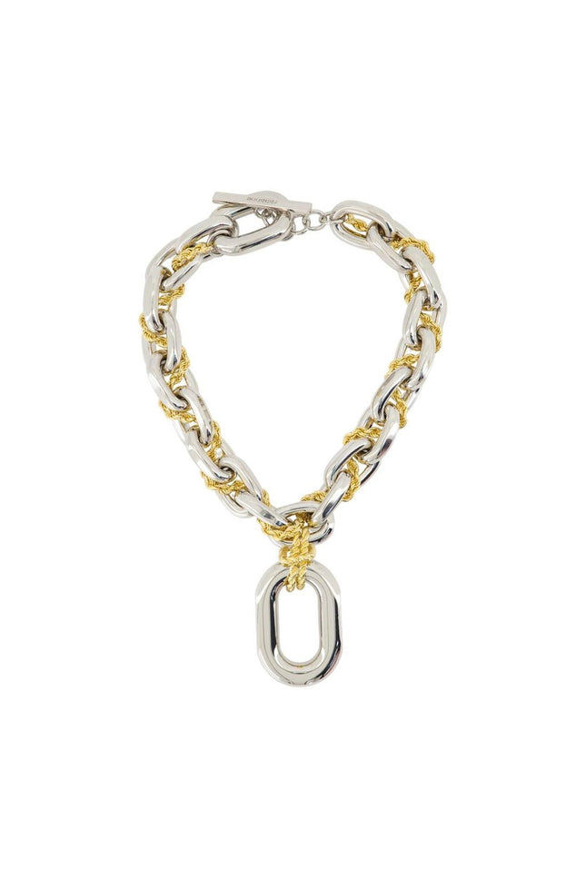 Halskette - Rabanne - Aluminum - Silber/Gold