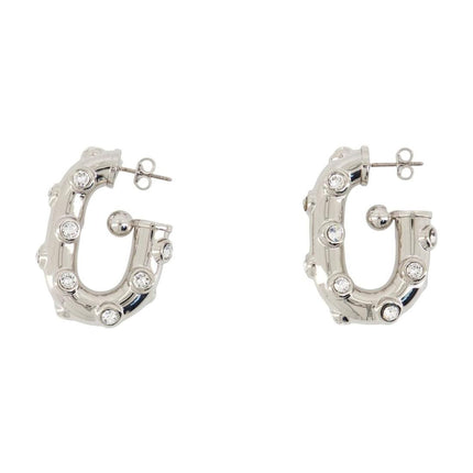 Ohrringe - Rabanne - Aluminum - Silber