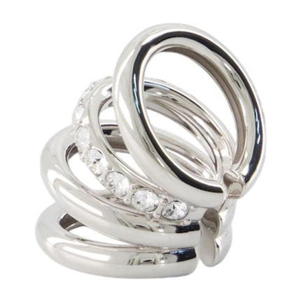 Ohrringe - Rabanne - Metall - Silber