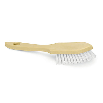 Nölle Profi Brush Stielbürste/Eckenbürste 28 cm, hartes PP-weiß | 1 Stück