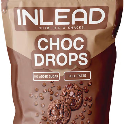 INLEAD Choc Drops 150 g – Feinste Schokoladentropfen für Backen & Naschen
