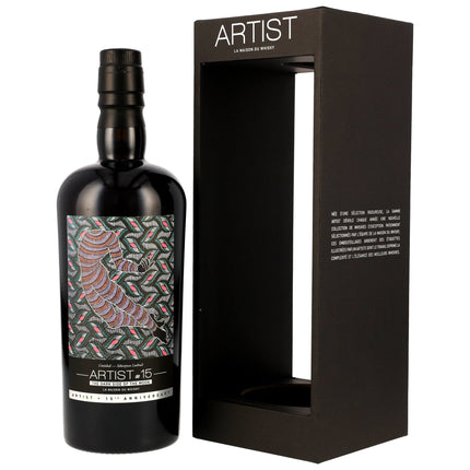 Mortlach 35 1989/2025 - Artist #15 - The Dark Side of the Moon - Second Fill Sherry Butt # S-28607