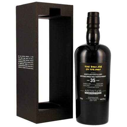 Mortlach 35 1989/2025 - Artist #15 - The Dark Side of the Moon - Second Fill Sherry Butt # S-28607