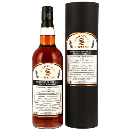 Glen Garioch 12 2013/2025 - Signatory Vintage - 1st Fill Oloroso Sherry Cask Finish #3