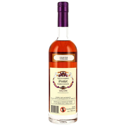 Willett Bourbon 8 2016/2025 - Itinéraires - Single Barrel #8633