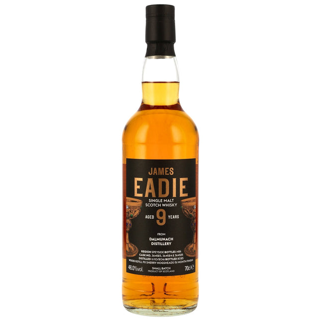 Dalmunach 9 2016/2025 - James Eadie - PX Sherry Hogsheads
