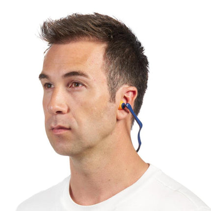 Auslaufartikel: 3M™ Bügelgehörschutz 1310 + 2 Paar Ersatzstöpsel, SNR-Wert 24 - 25 dB (je nach Trageposition), Orange, 1BE+2PRRP/Packung | Packung (1 Stück)