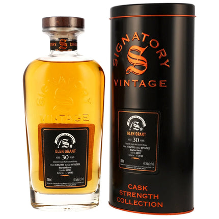 Glen Grant 30 1995/2025 - Signatory Vintage Symingtons Choice - Bourbon Barrel #88231