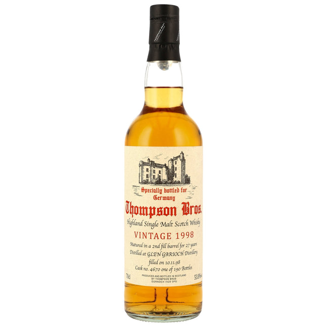Glen Garioch 27 1998/2025 - Thompson Bros. - Second Fill Barrel #4670