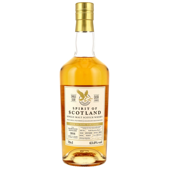 Dalmunach 9 2016/2025 - G&M Spirit of Scotland - Refill Bourbon Barrel #945637