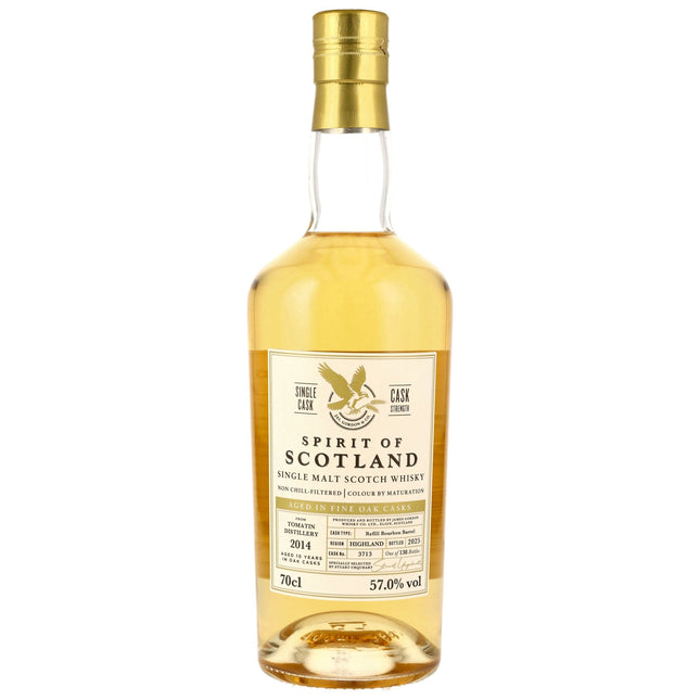 Tomatin 10 2014/2025 - G&M Spirit of Scotland - Refill Bourbon Barrel #3713