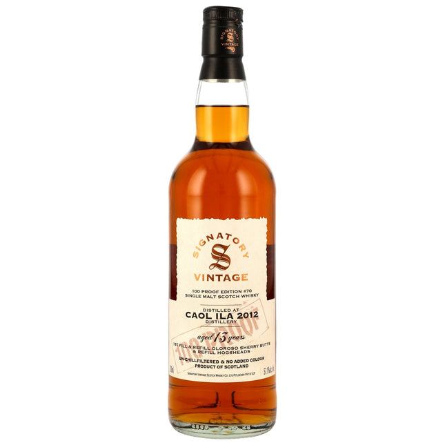 Caol Ila 13 2012/2026 - Signatory Vintage - 100 PROOF #70